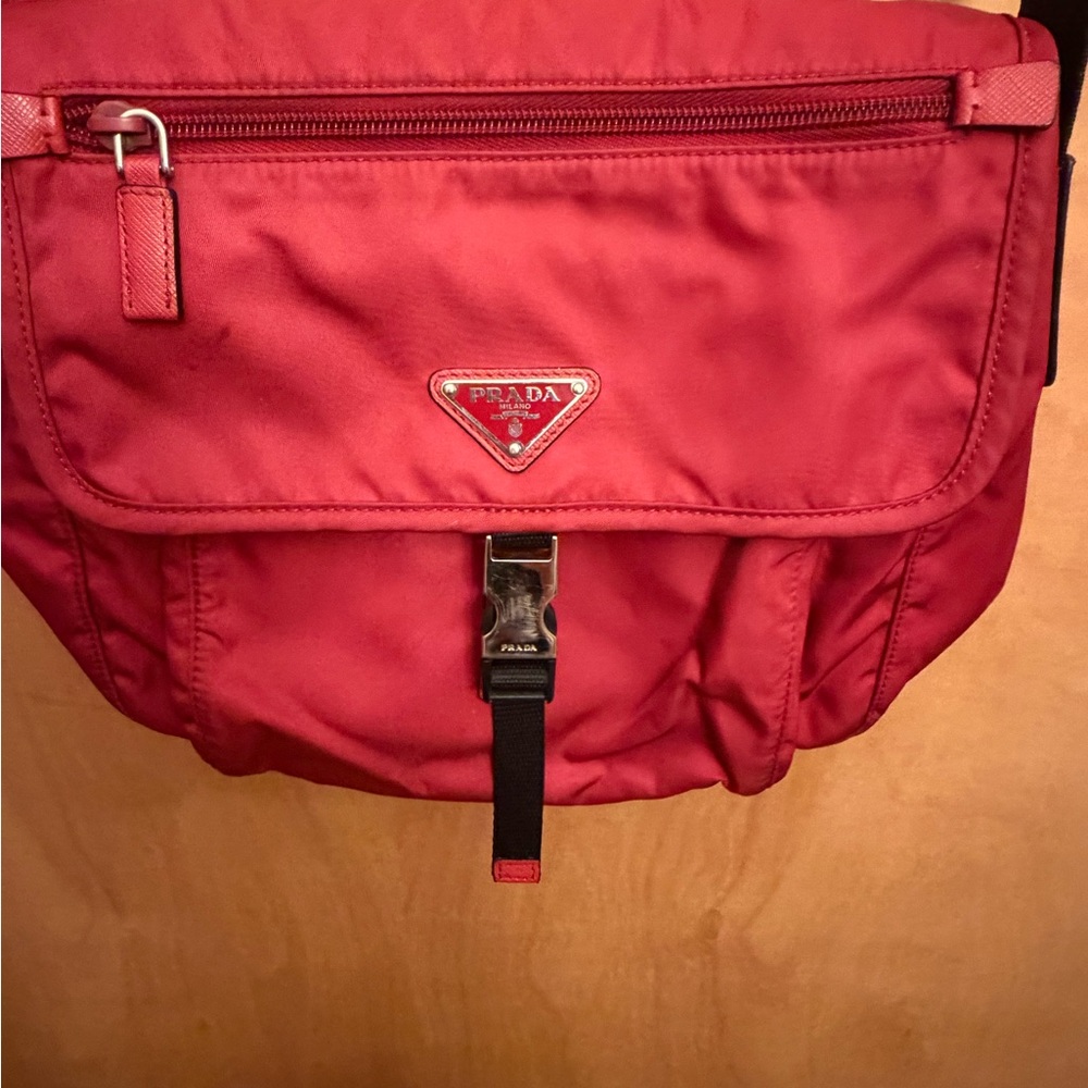 Prada Scarlet Messenger Bag - Picture 2 of 10